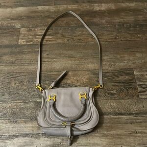 chloe marcie mini leather crossbody bag